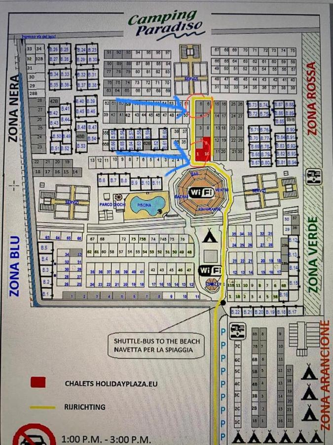 Zona Rosa 5 Chalet Mit Klimaanlage Und Wlan Viareggio Zewnętrze zdjęcie
